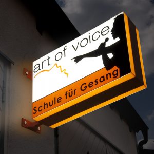 Art of voice Leuchtkasten in 2 Farben