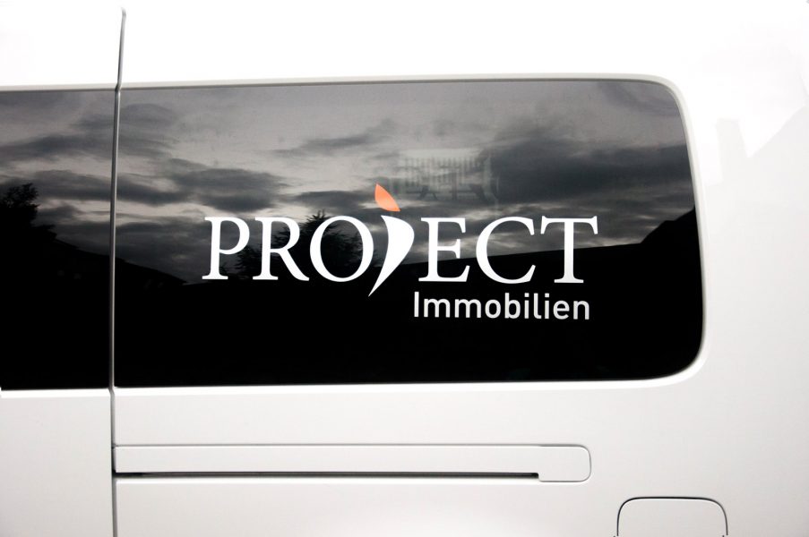 Project Immobilien Nuernberg Fahrzeugbeklebung Fenster