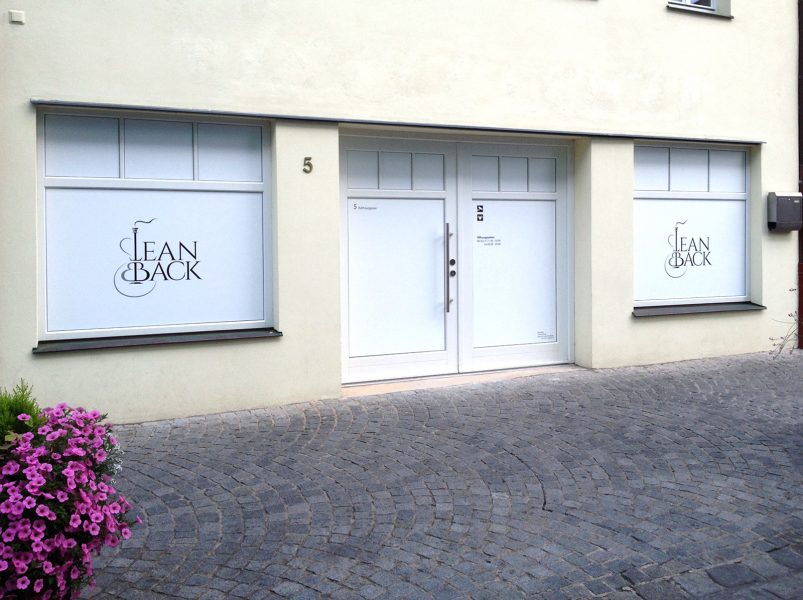 Fontansicht das Lean Backs Shisha Cafes in Schwabach