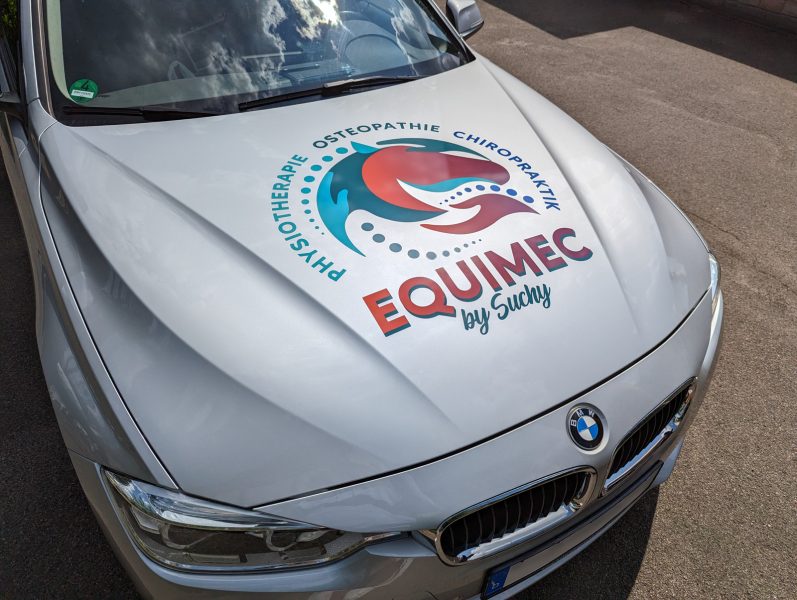 Equimec by Suchy Fahrzeugbeschriftung - Front