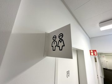 IU Duales Studium Nürnberg - Toilettenschild unisex