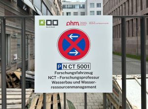 Technische Hochschule Nürnberg - Parkplatz-Hinweisschild